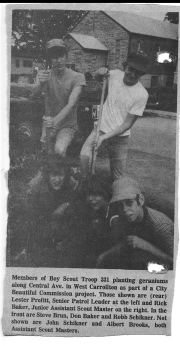 Boyscouts City Beautiful Newspaper