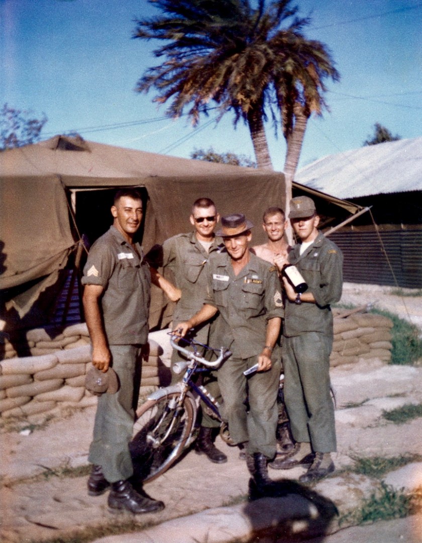 Dad in 'Nam w_ Bro's &amp; Bike_1-2